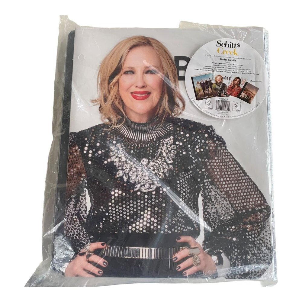 Schitts Creek Binder Bundle Portfolio Folder Notebook Set Sealed TV Merch BeBe